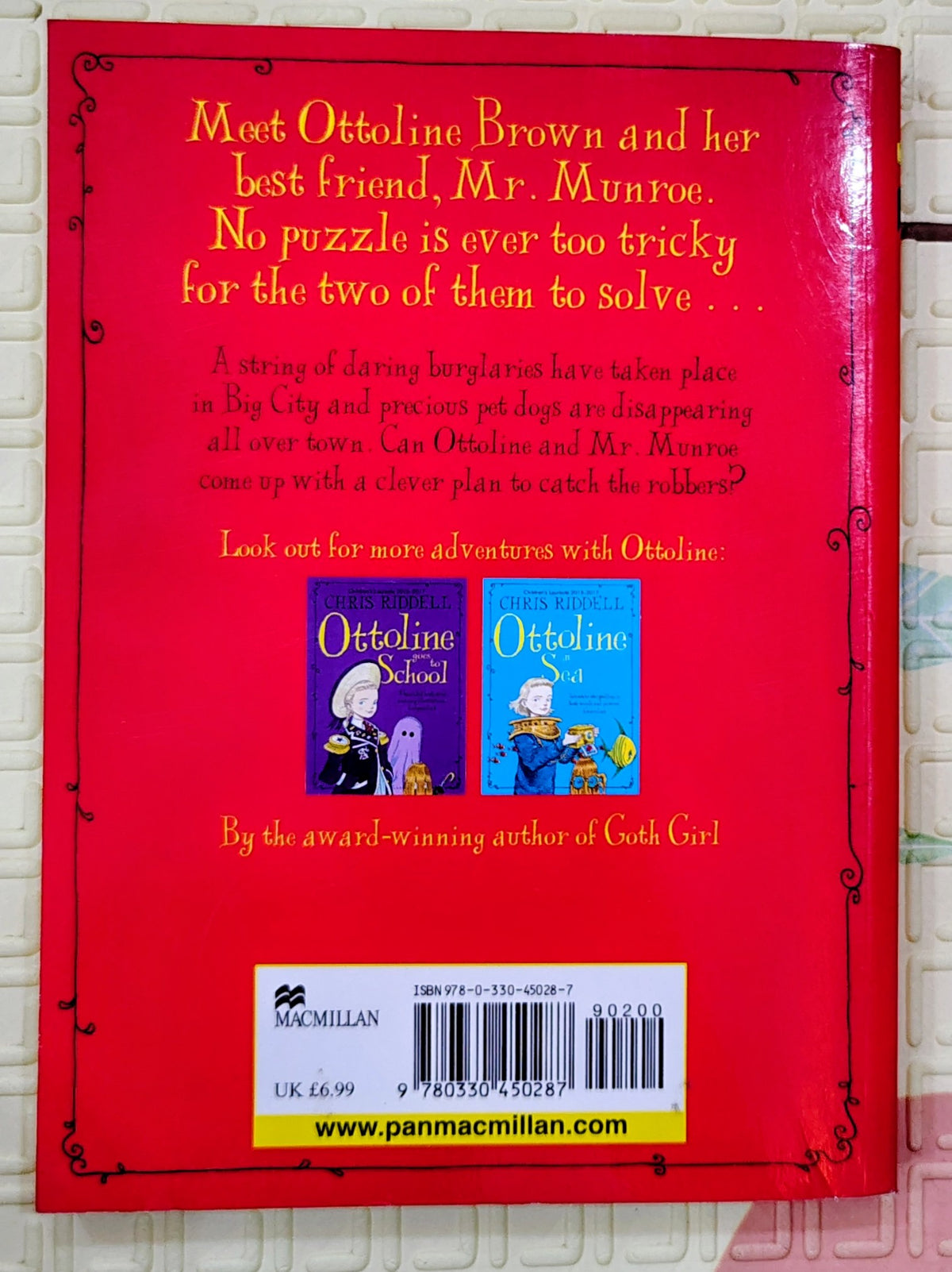 Ottoline and the Yellow Cat by Chris Riddell | Macmillan