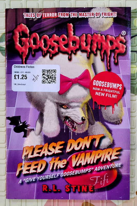Please Don't Feed the Vampire! by R.L. Stine | Scholastic | Horror