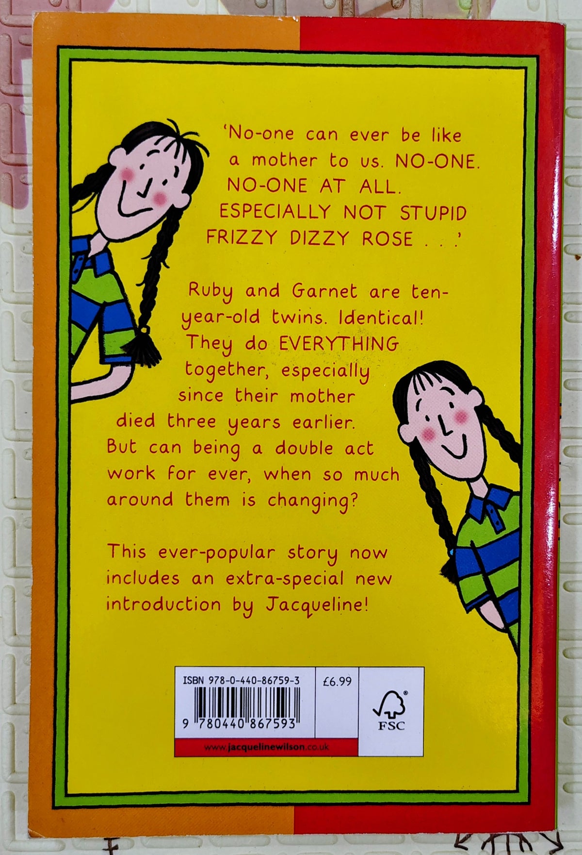 Double Act by Jacqueline Wilson | Illustrated by Nick Sharratt