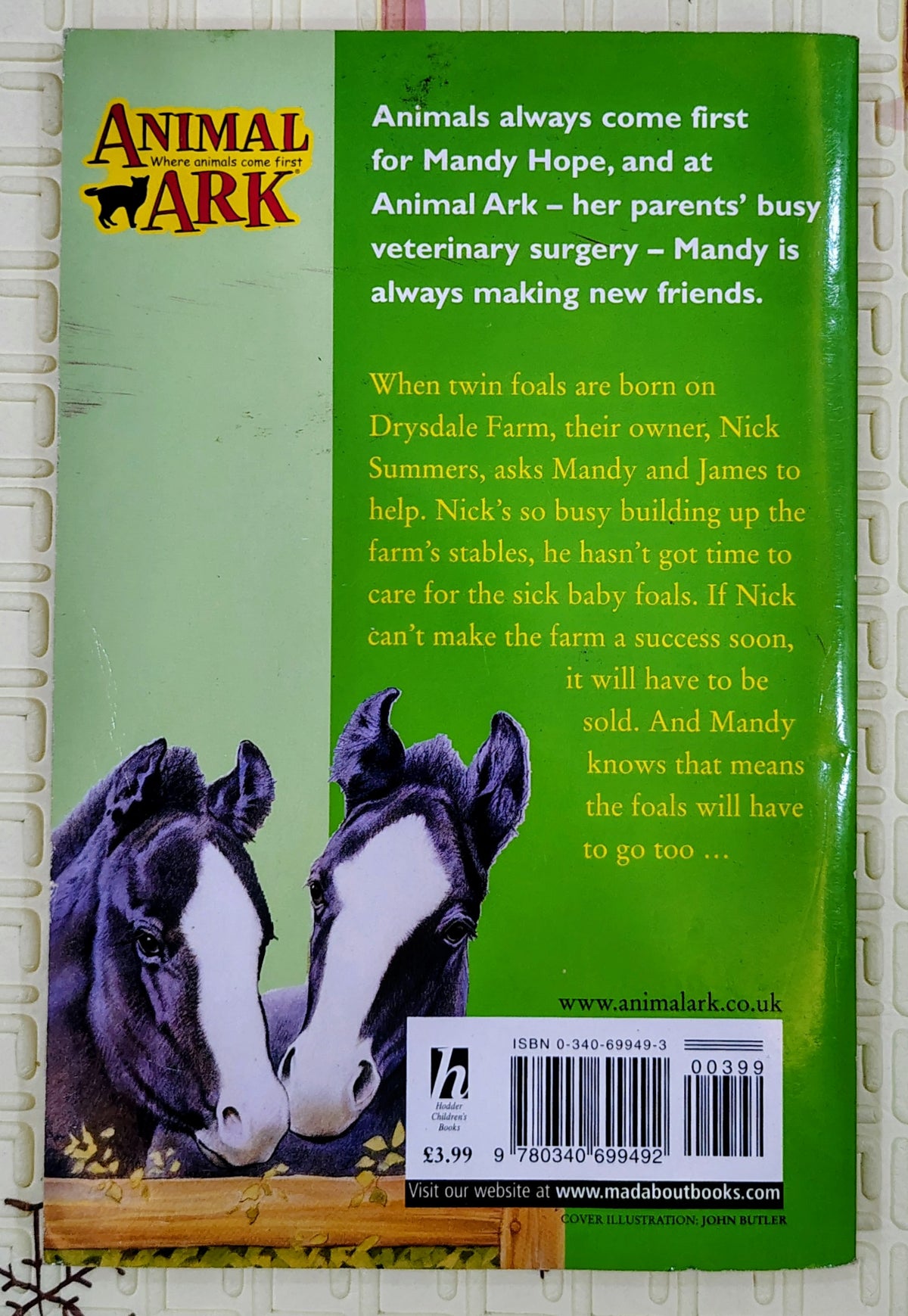 Animal Ark: Foals in the Field by Lucy Daniels | Hodder Children