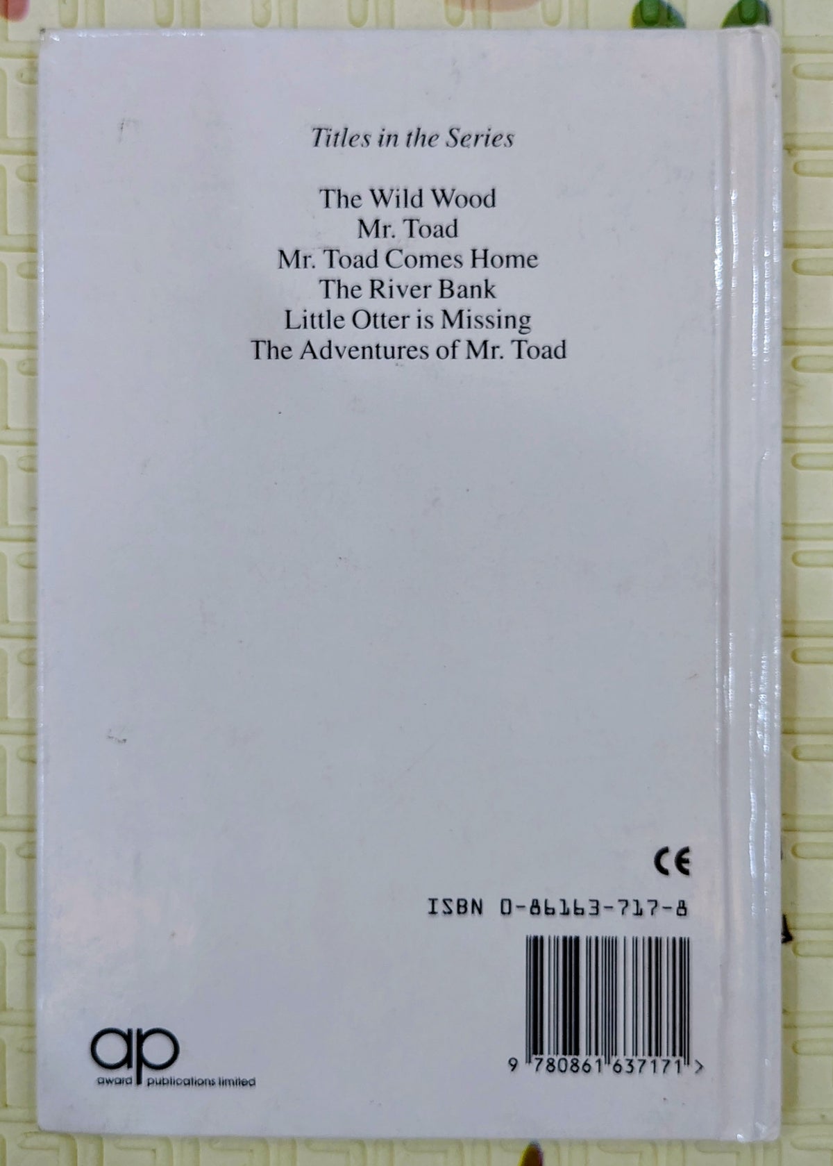 The Adventures of Mr. Toad by Kenneth Grahame | Wind in the willows