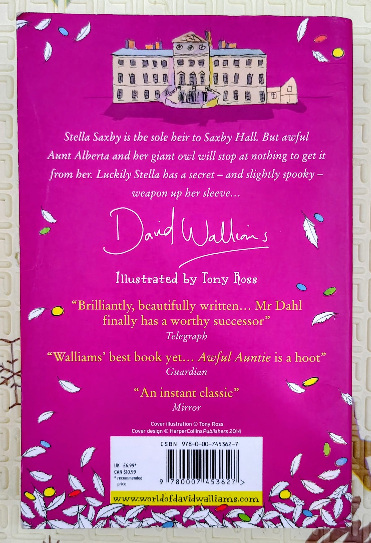 Awful Auntie by David Walliams | HarperCollins | National Book Award Winner