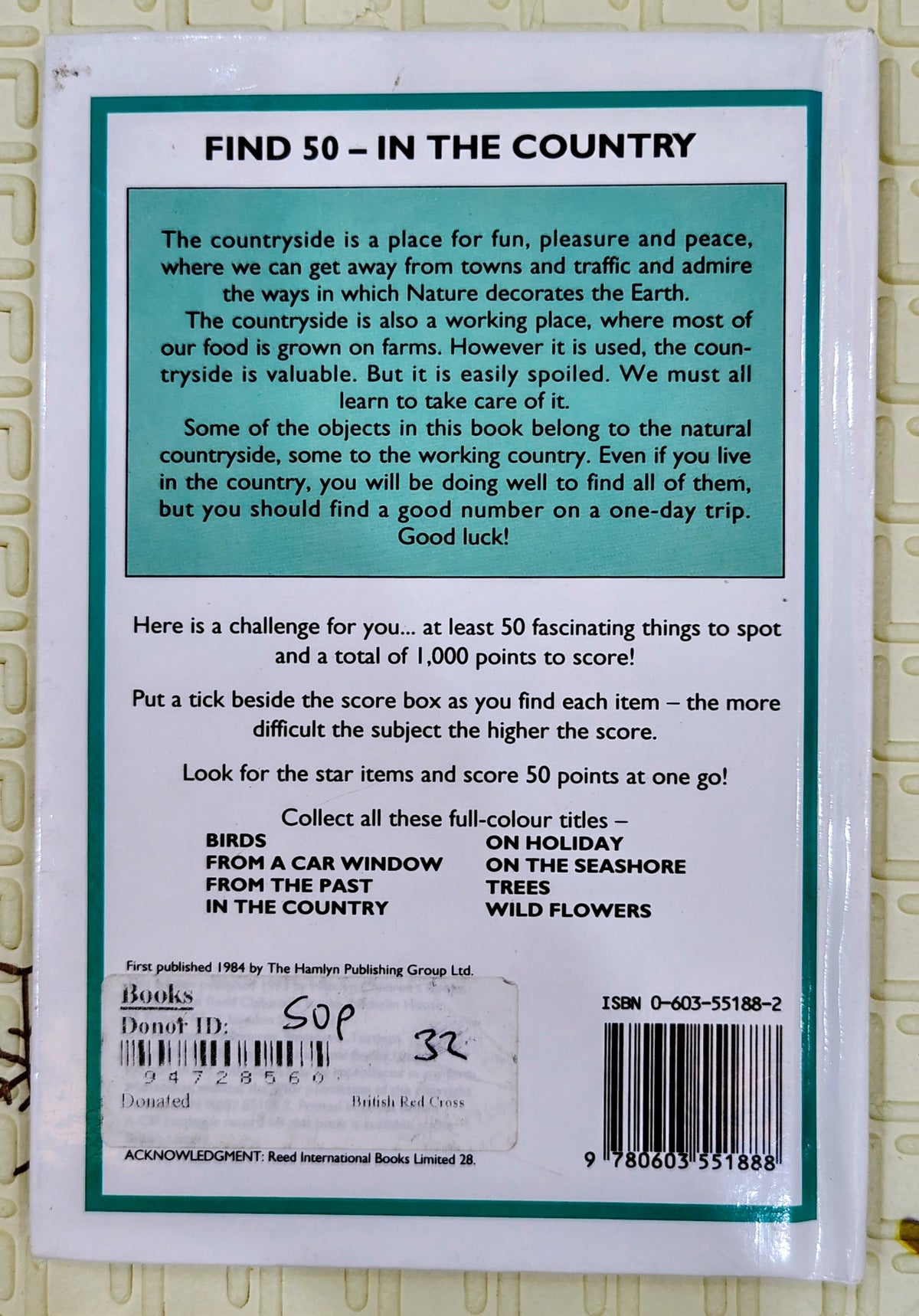 Find 50 in the Country | Activity Book