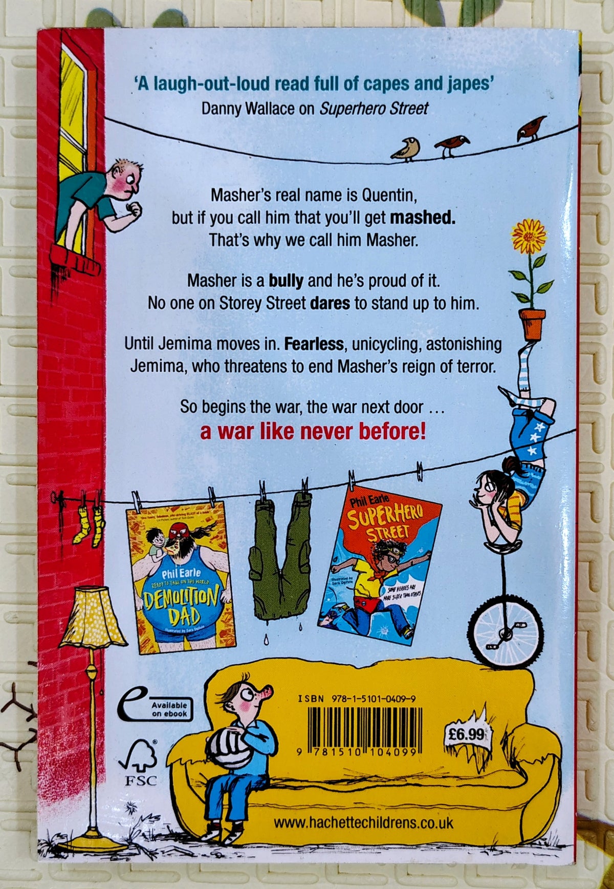 The War Next Door by Phil Earle and Sara Ogilvie | Hachette