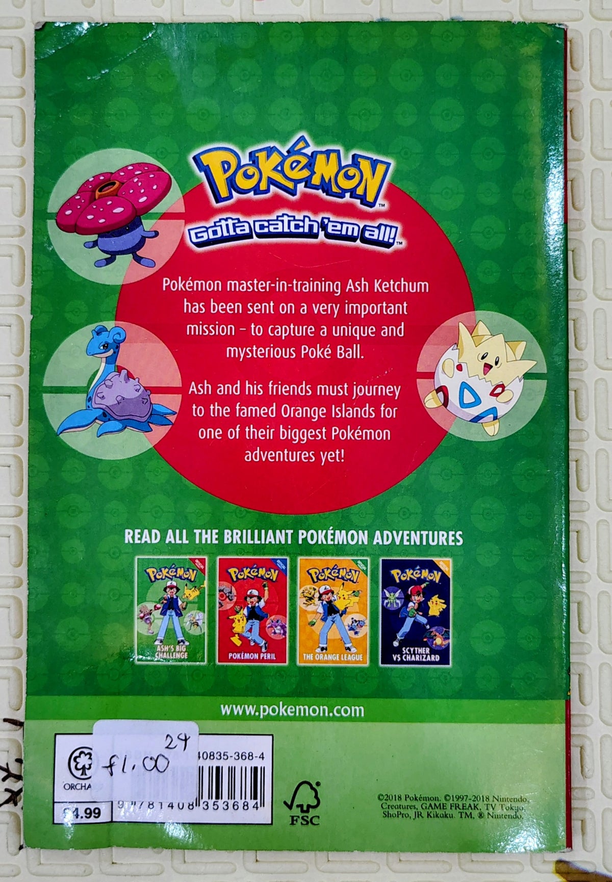 Ash's Big Challenge by Pokémon | Orchard