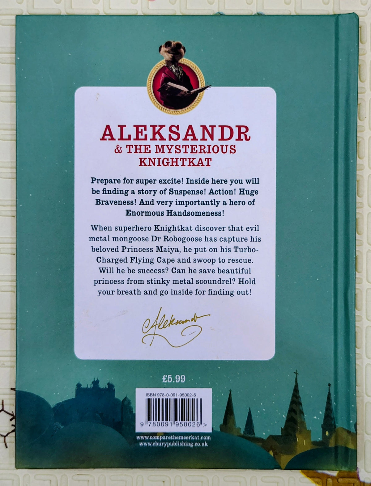 Aleksandr & The Mysterious Knightkat by Aleksandr Orlov | Meerkat Books | Humor