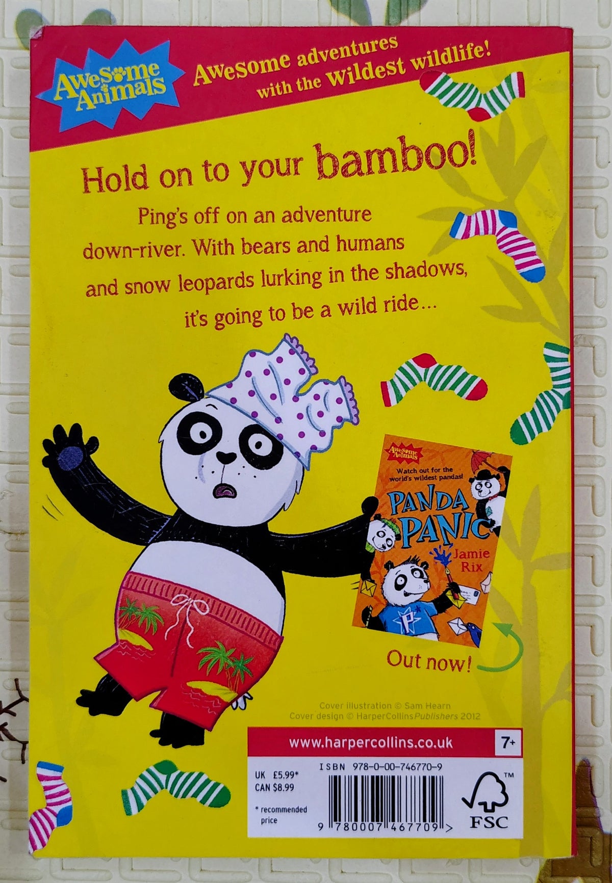Panda Panic Running Wild by Jamie Rix | Harper Collins | Humor