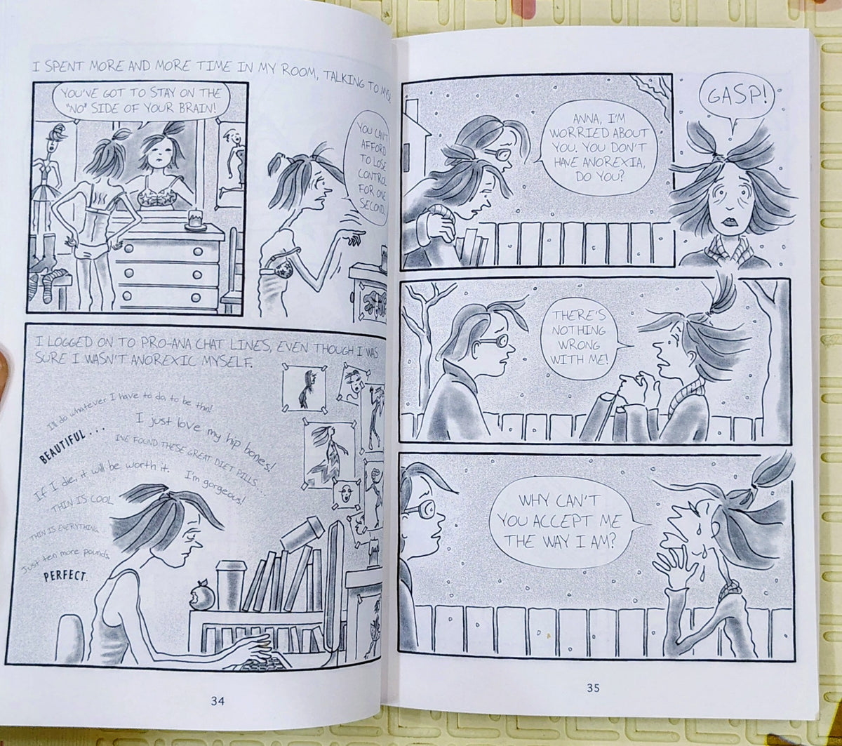 Tyranny I Keep You Thin by Lesley Fairfield | Walker Books | Graphic Novel