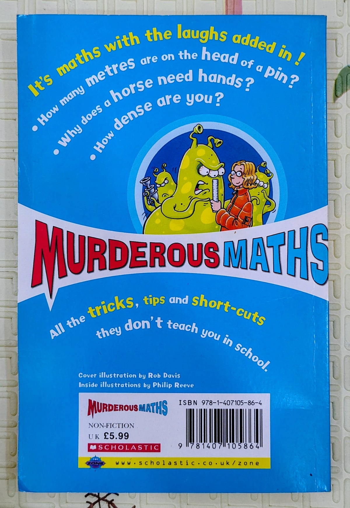 Murderous Maths: Desperate Measures by Kjartan Poskitt | Scholastic