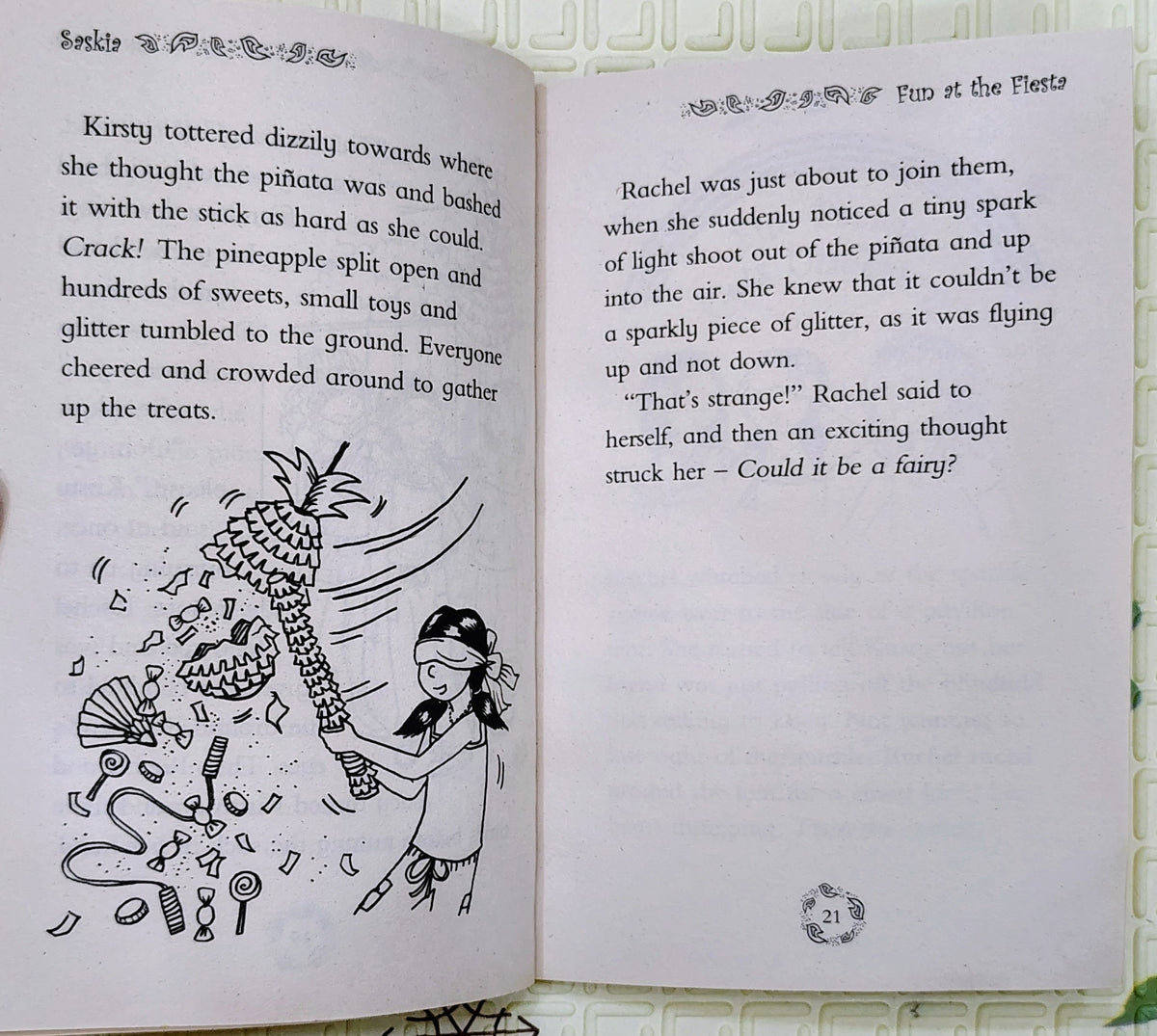 Rainbow Magic: Saskia the Salsa Fairy by Daisy Meadows | Orchard Books
