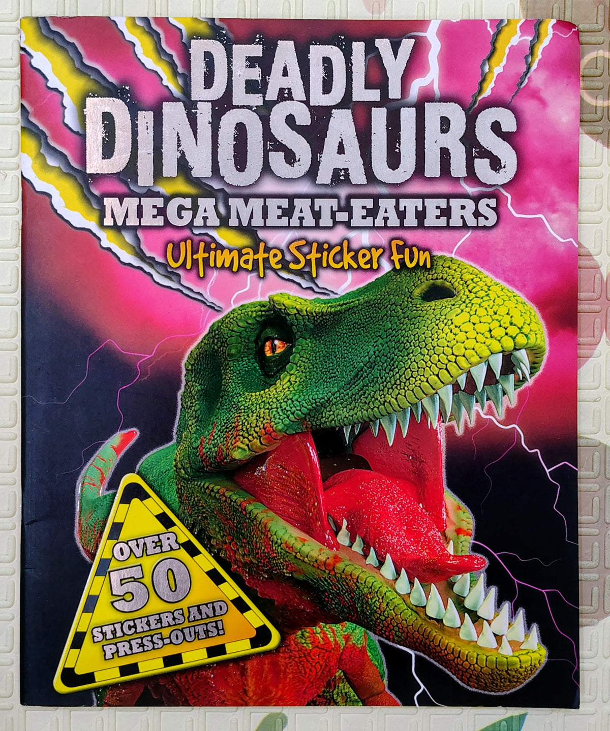 Deadly Dinosaurs Mega Meat-Eaters Ultimate Sticker Fun | IglooBooks