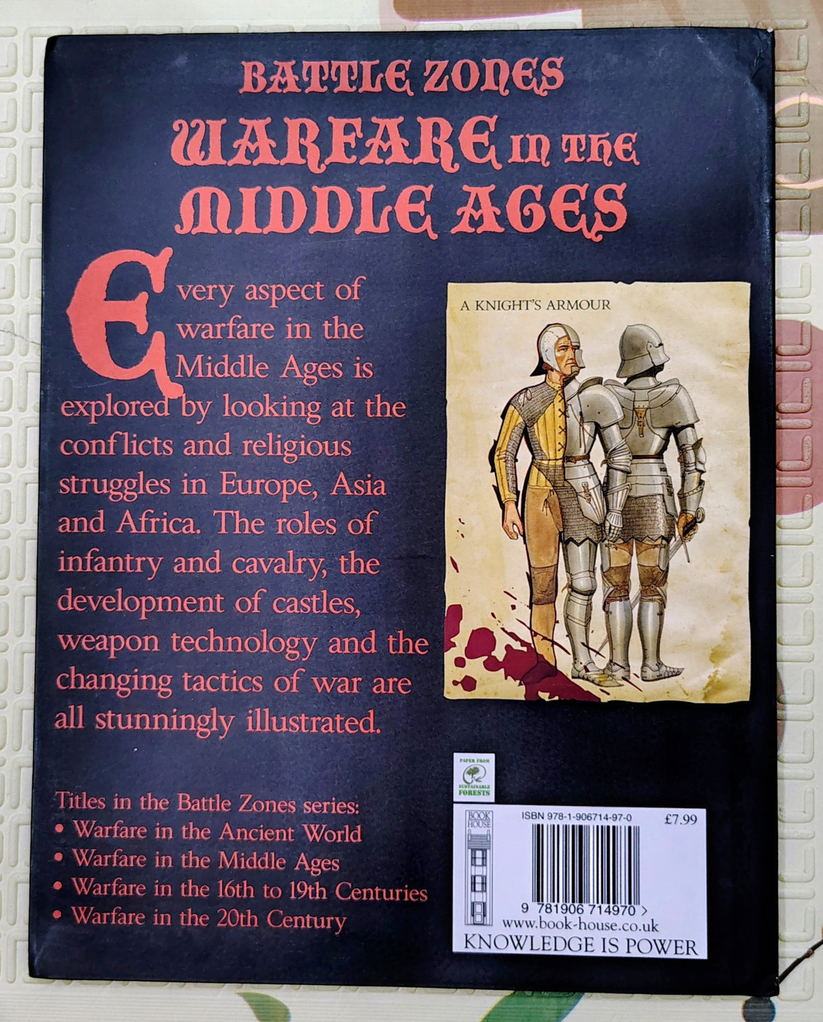 Battle Zones Warfare in the Middle Ages by Fiona Macdonald | Bookhouse | Non-Fiction