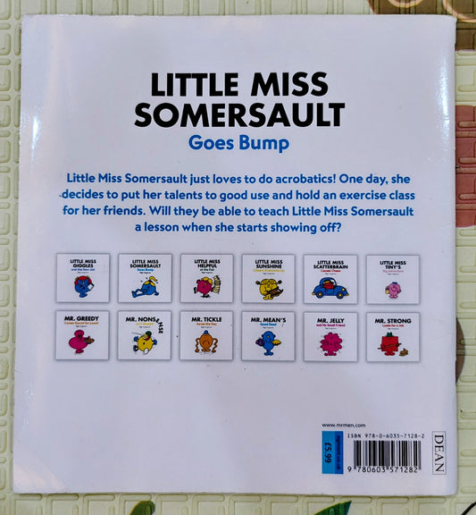 Little Miss Somersault Goes Bump by Roger Hargreaves | Mr. Men