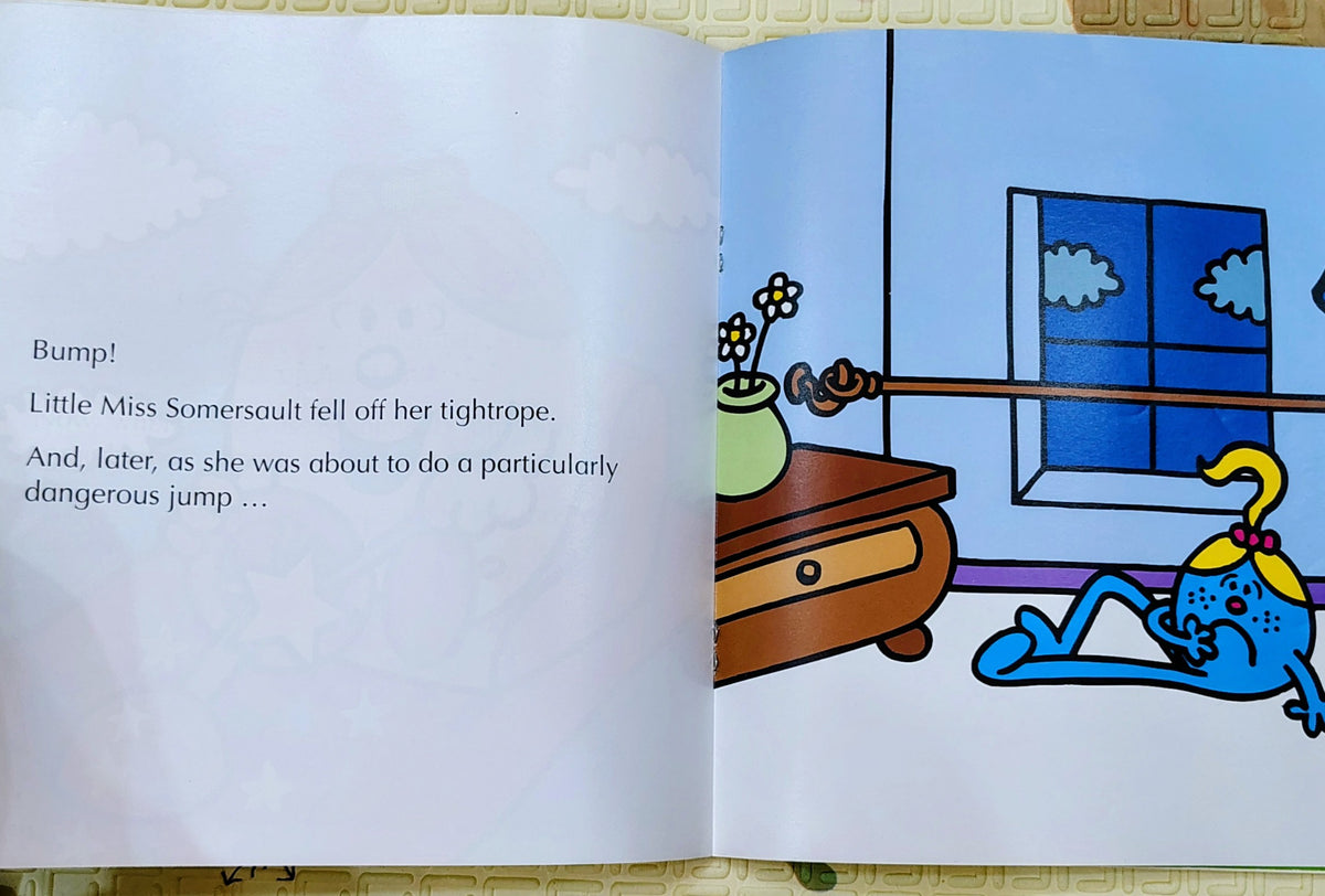 Little Miss Somersault Goes Bump by Roger Hargreaves | Mr. Men
