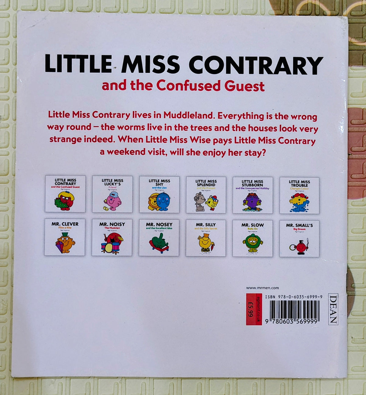 Little Miss Contrary and the Confused Guest by Roger Hargreaves | Mr. Men