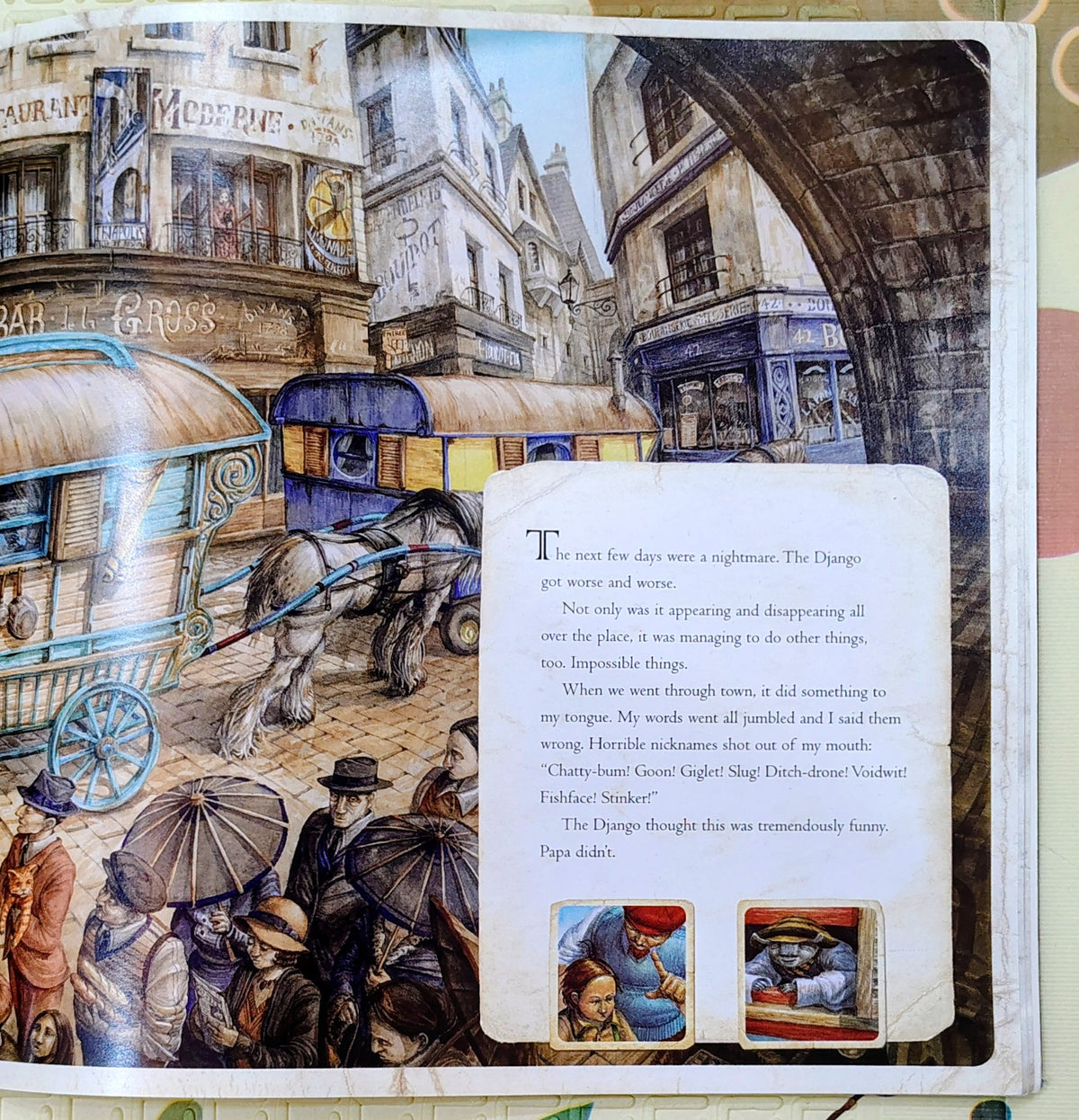 The Django by Levi Pinfold | Story from around the world