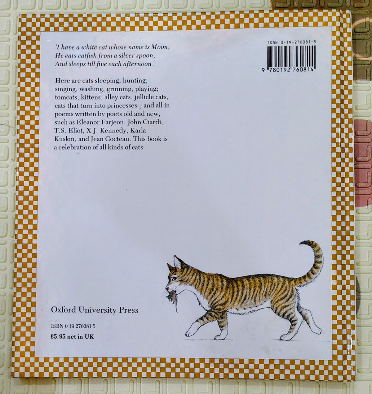 Cat Poems selected by Myra Cohn Livingston | Oxford Press