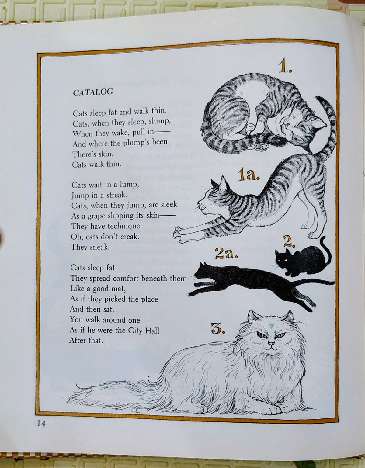 Cat Poems selected by Myra Cohn Livingston | Oxford Press