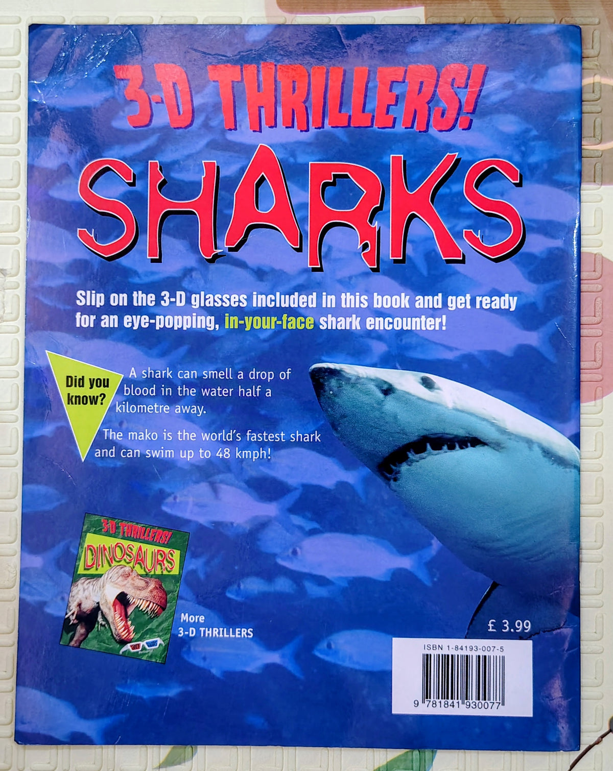 3-D Thrillers! Sharks | Non-Fiction