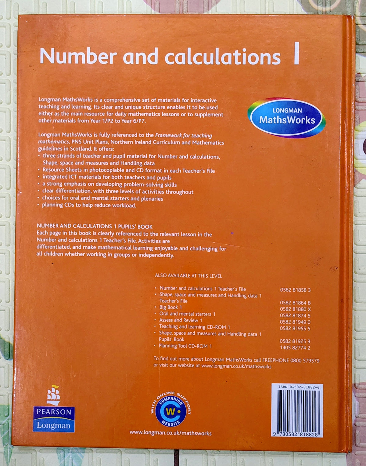 Number and Calculations 1 by Pearson Longman | 5-6 years