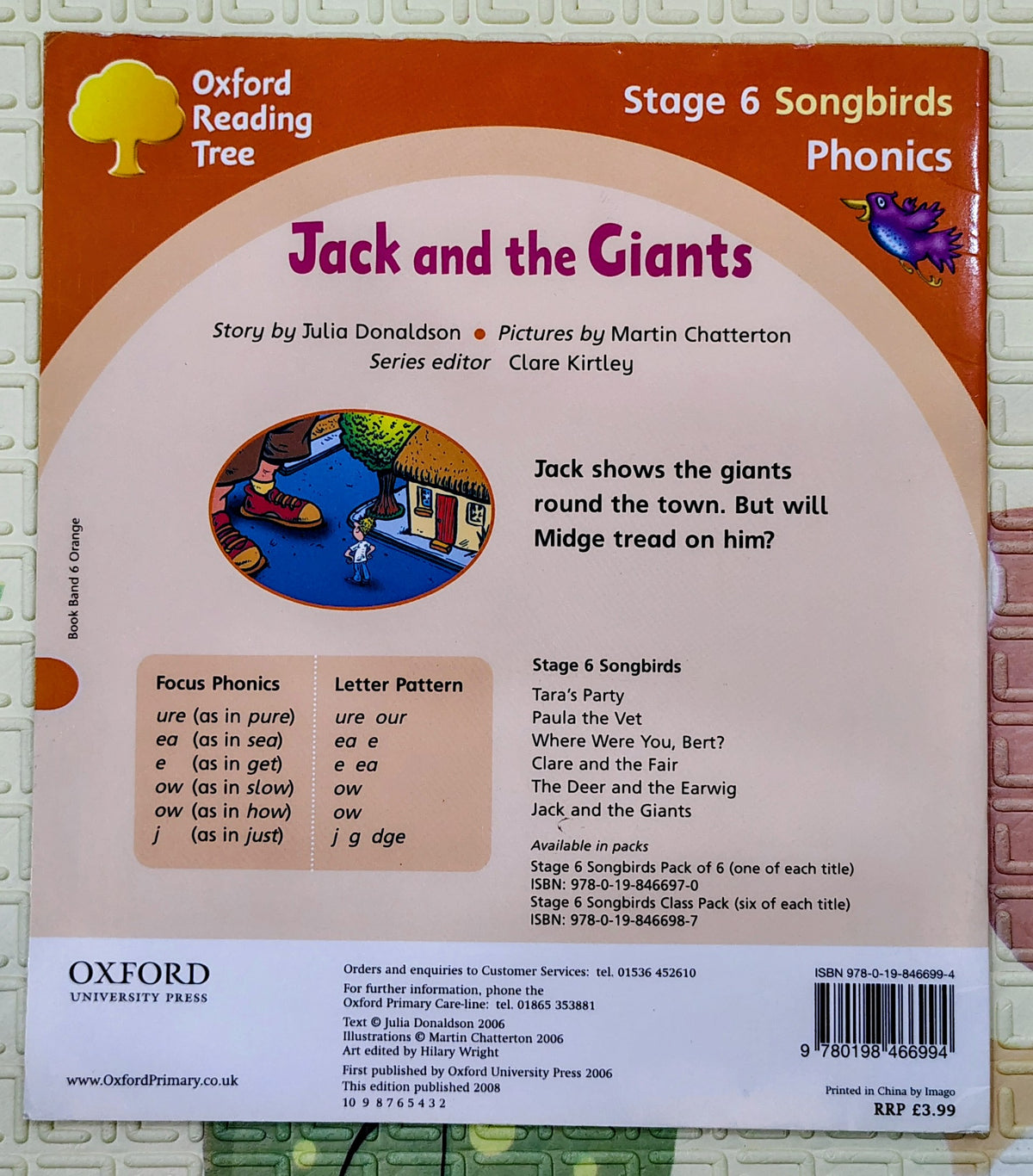 Jack and the Giants by Julia Donaldson | Oxford Phonics Reading Stage 6