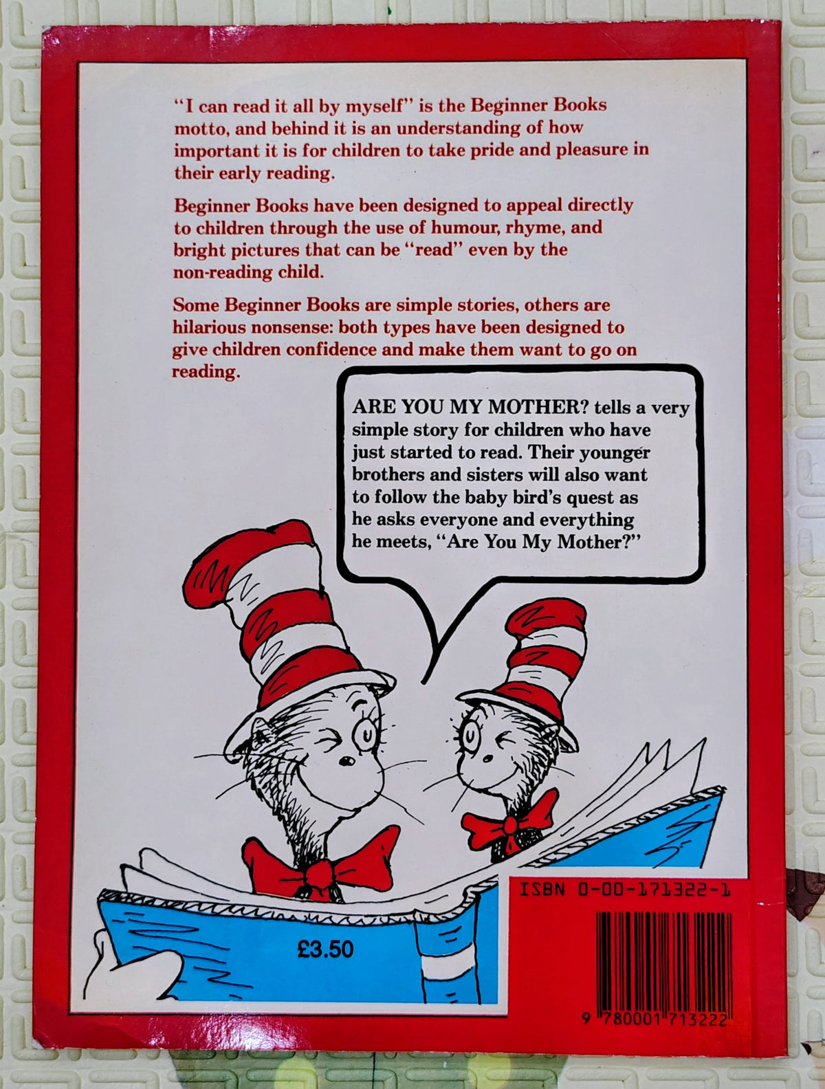 Are You My Mother? by P.D. Eastman |Dr. Seuss Beginner Books