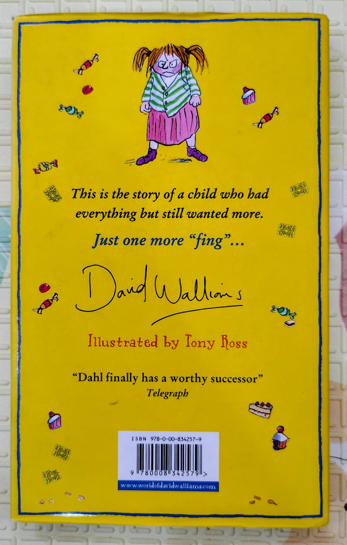 Fing by David Walliams | Illustrated by Tony Ross | Explosively Funny