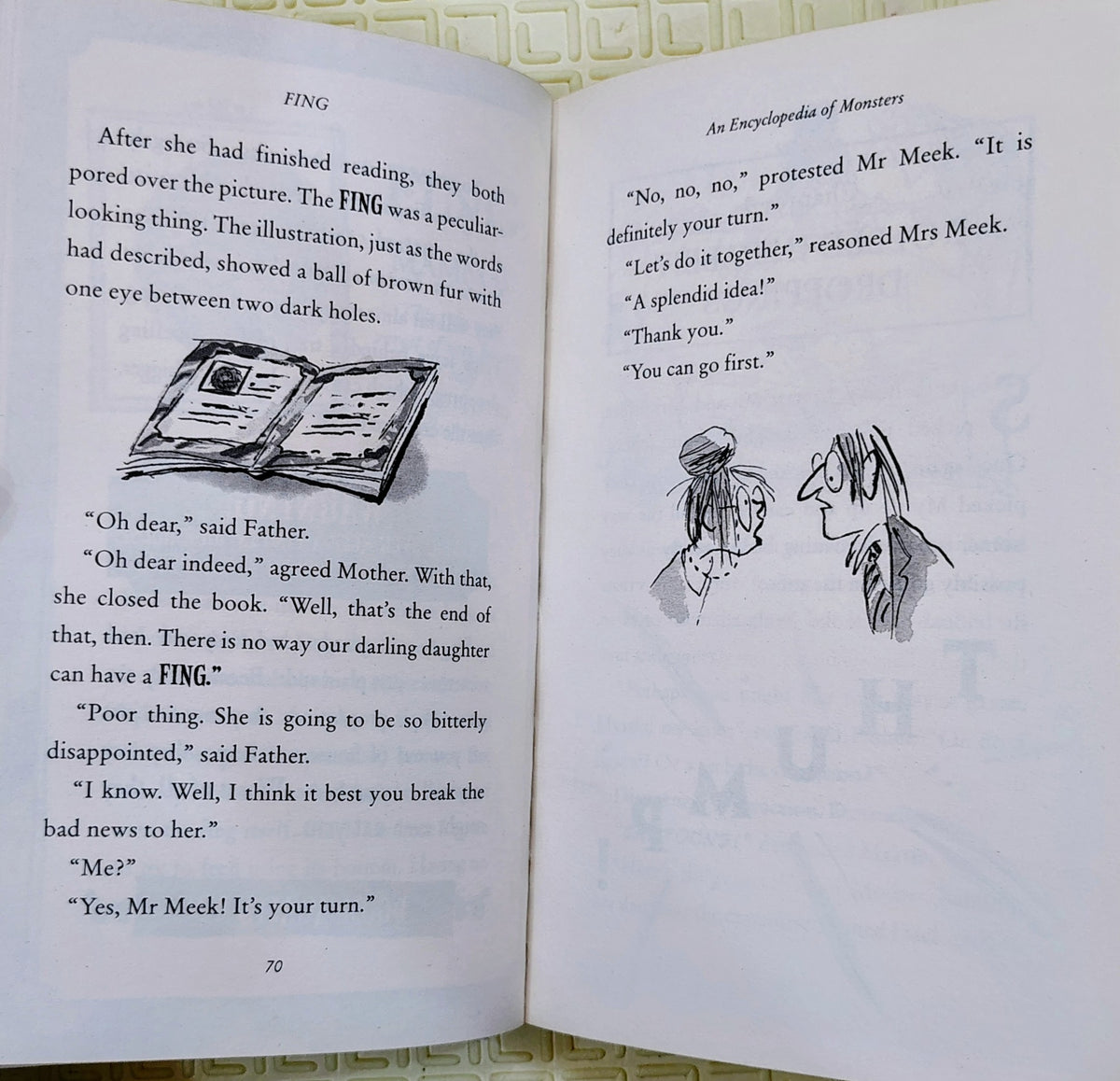 Fing by David Walliams | Illustrated by Tony Ross | Explosively Funny