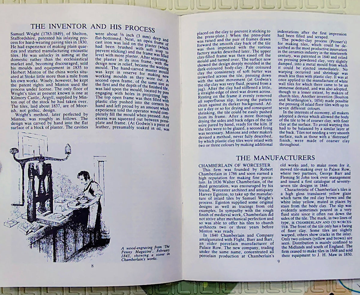 Church Tiles of the Nineteenth Century by Kenneth Beulah | Shire | History