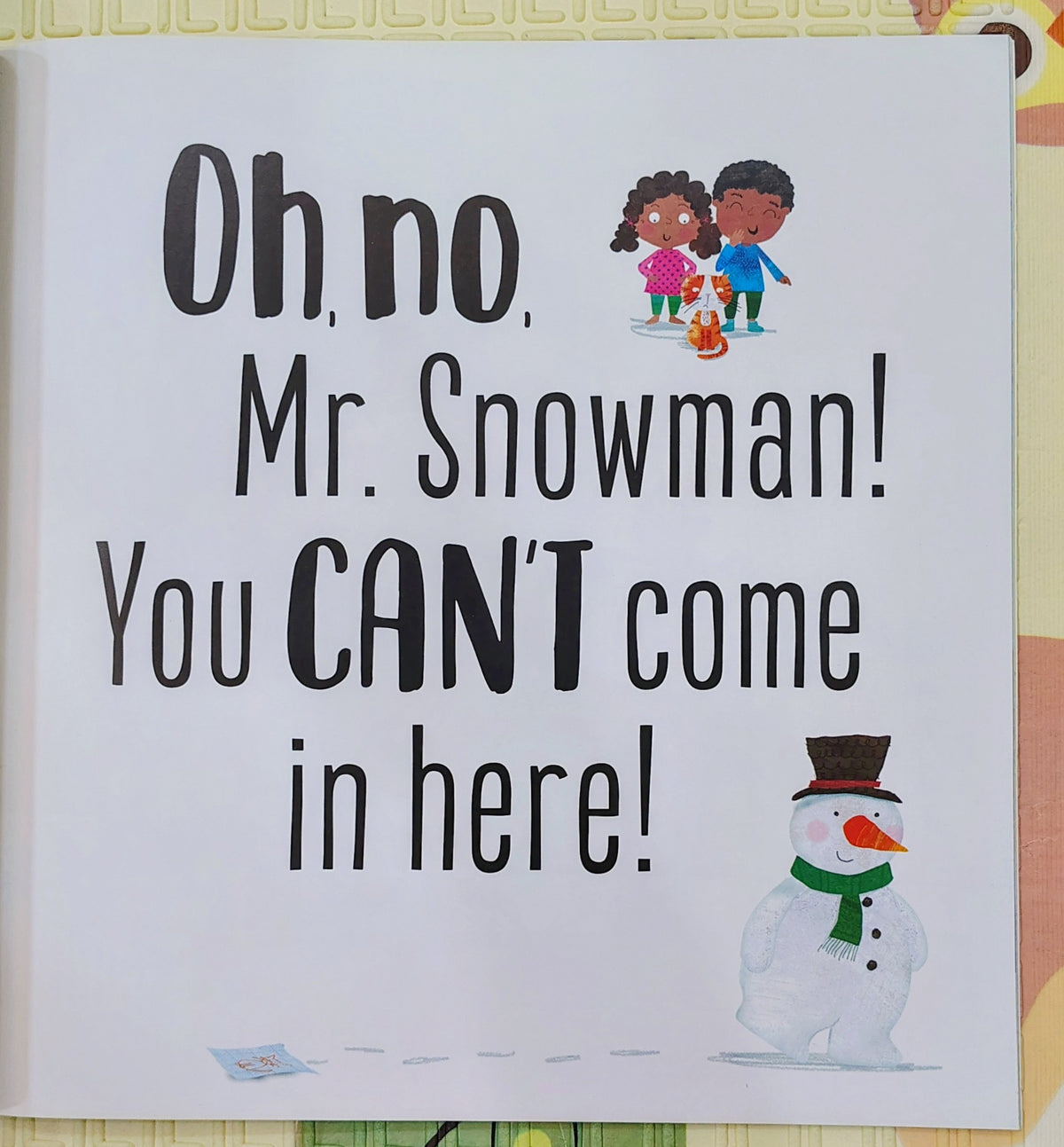 Oh No, Mr. Snowman! by Nick Page and Clare Fennel | Make Believe Ideas