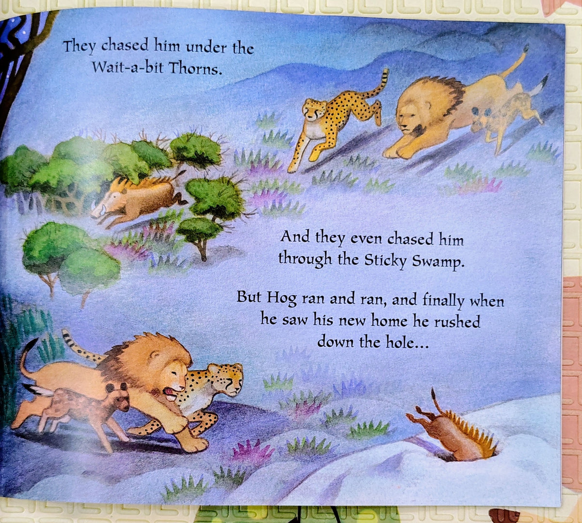 Handsome Hog by Mwenye Hadithi and Adrienne Kennaway | Hodder | Fables & Folklore