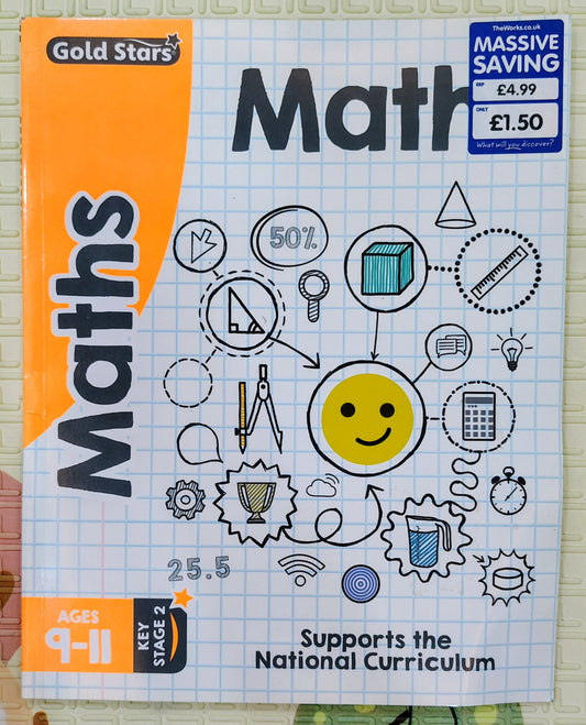 Gold Stars Maths Ages 9-11 by Gold Stars | Activity Book