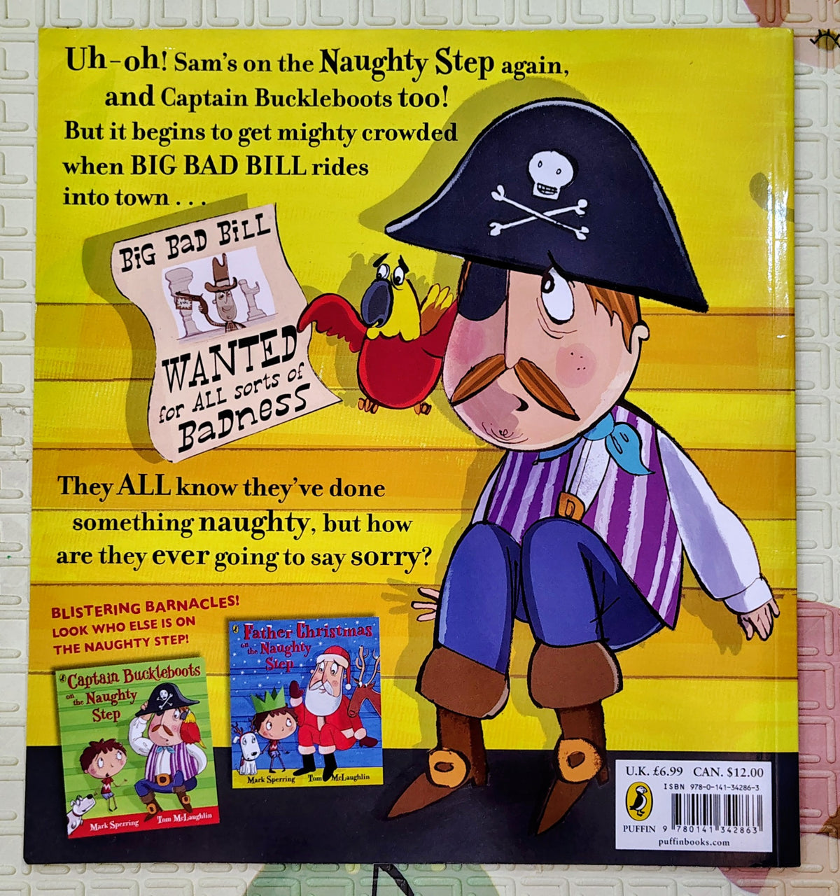 Big Bad Bill on the Naughty Step by Mark Sperring | Puffin
