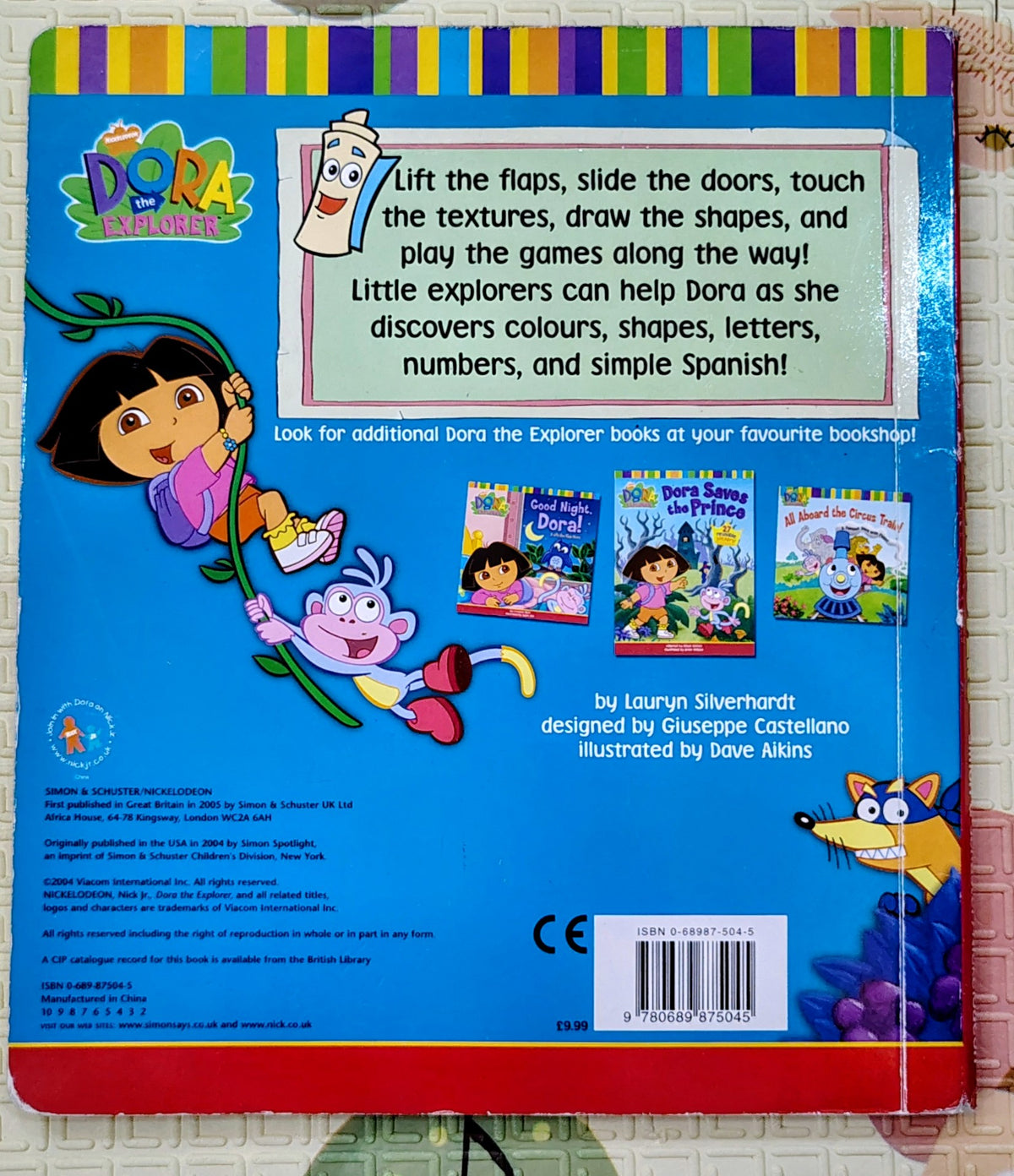 Dora Discovers Colours, Numbers, Shapes and Letters by Nickelodeon | Interactive