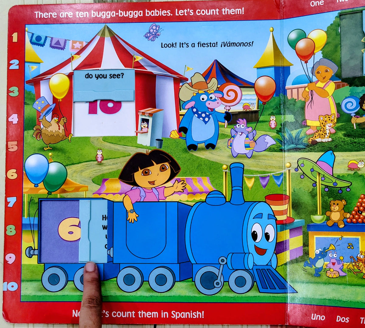 Dora Discovers Colours, Numbers, Shapes and Letters by Nickelodeon | Interactive