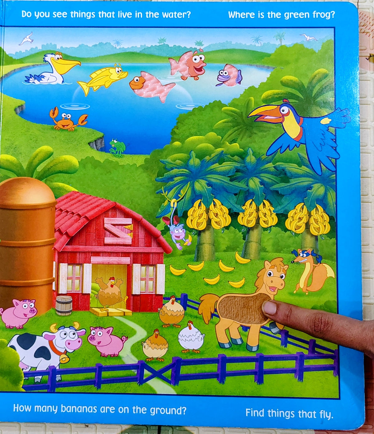 Dora Discovers Colours, Numbers, Shapes and Letters by Nickelodeon | Interactive