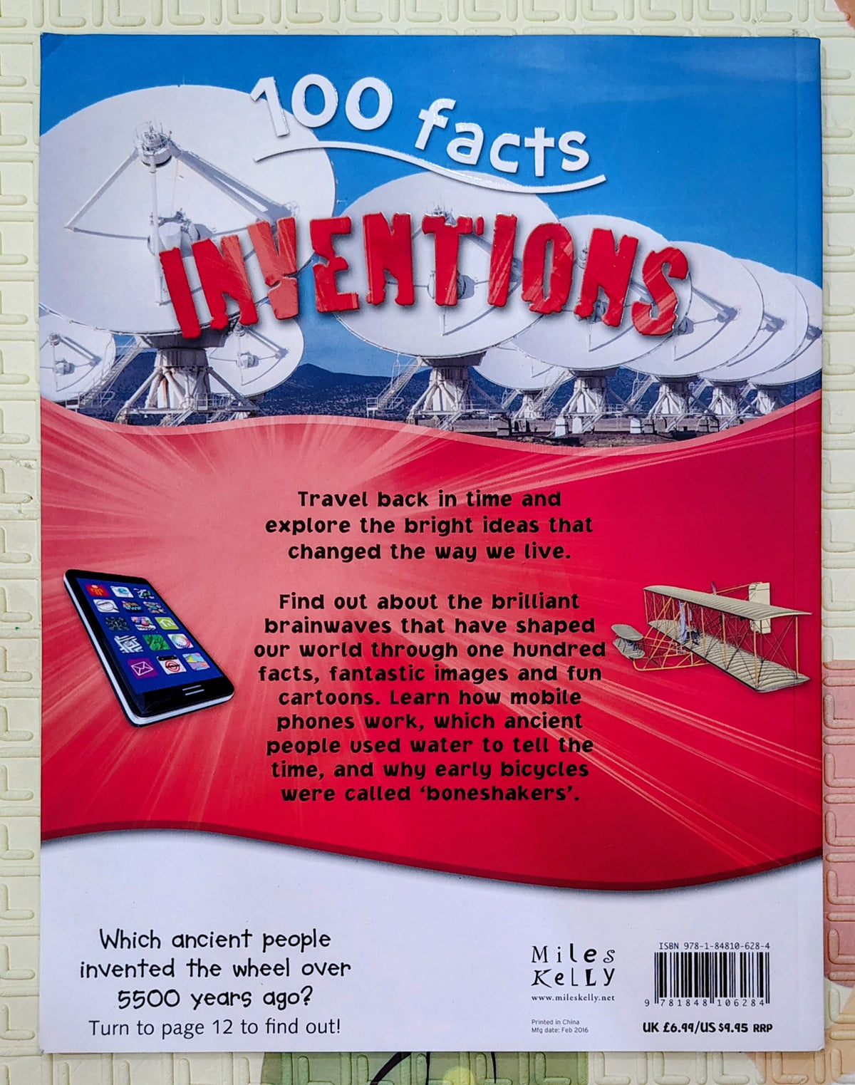 100 Facts Inventions by Miles Kelly