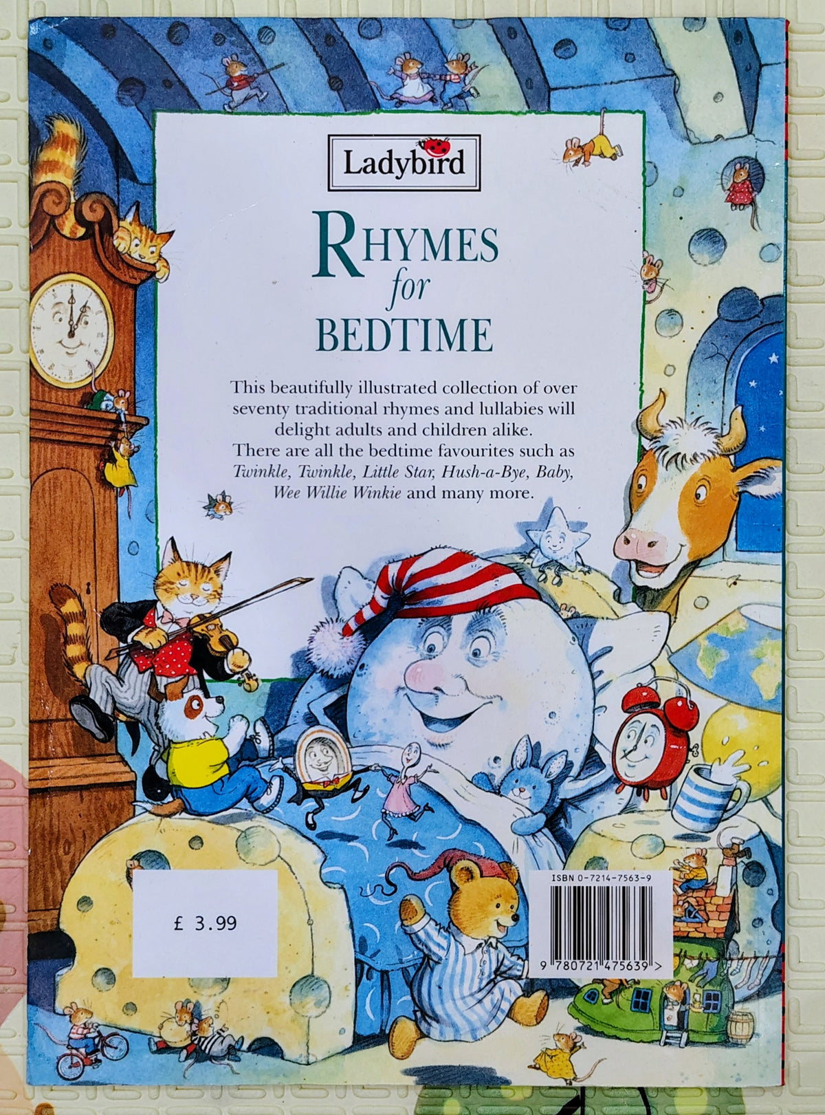 Rhymes for Bedtime by Ronne Randall | Ladybird | Poetry