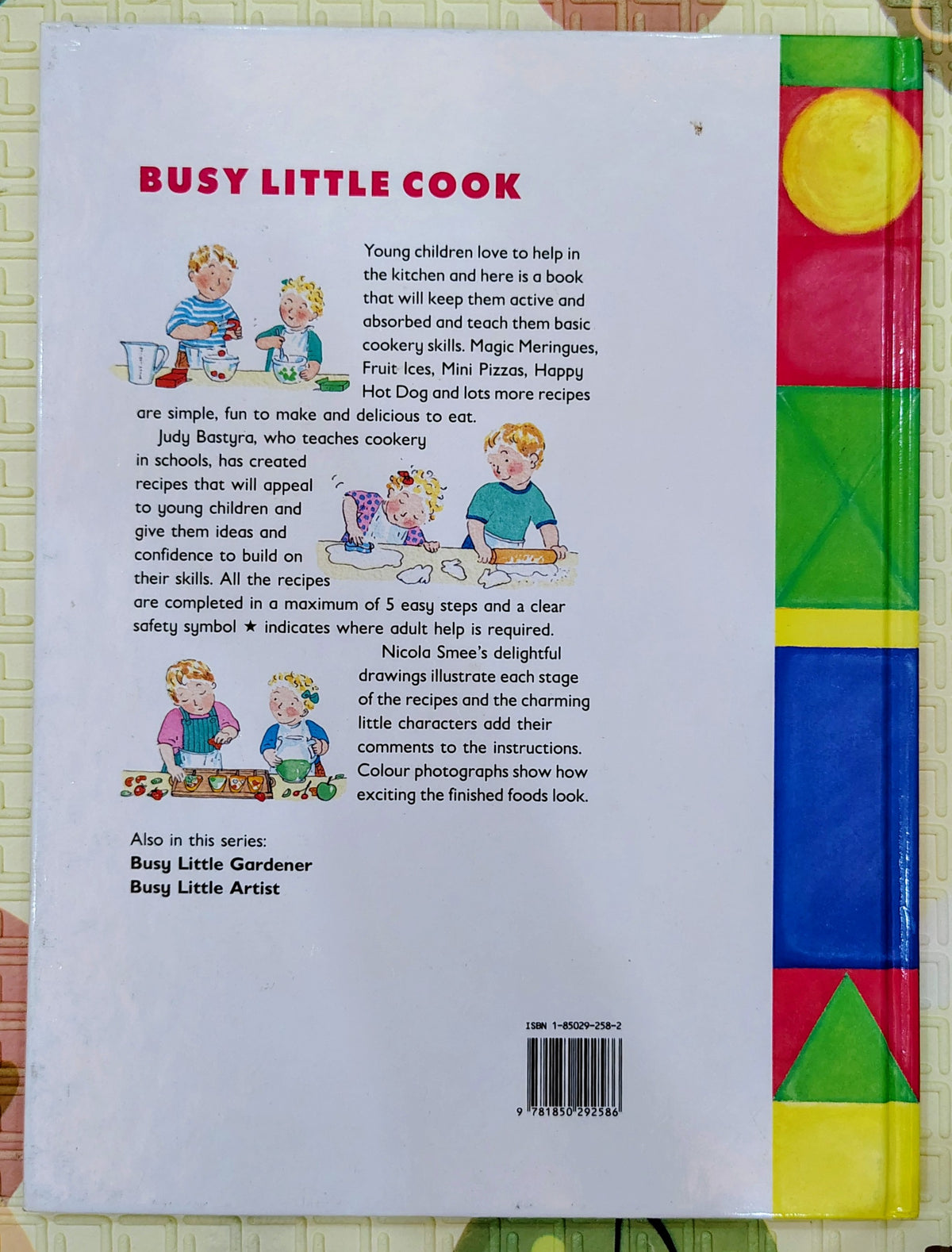 Busy Little Cook by Judy Bastyra and Nicola Smee | Children's Cookbooks