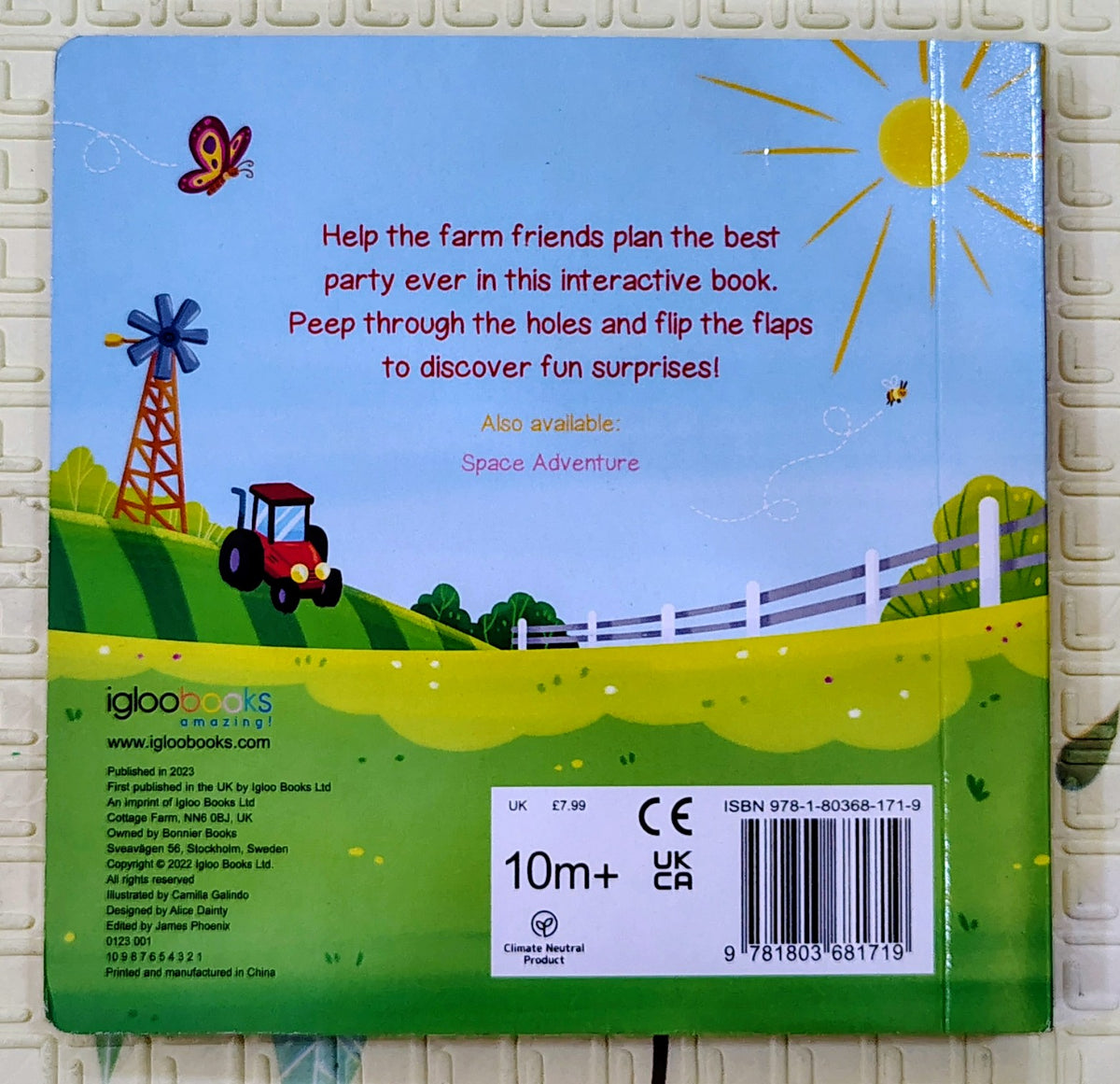 Farm Friends | Peep through Board Book | IglooBooks