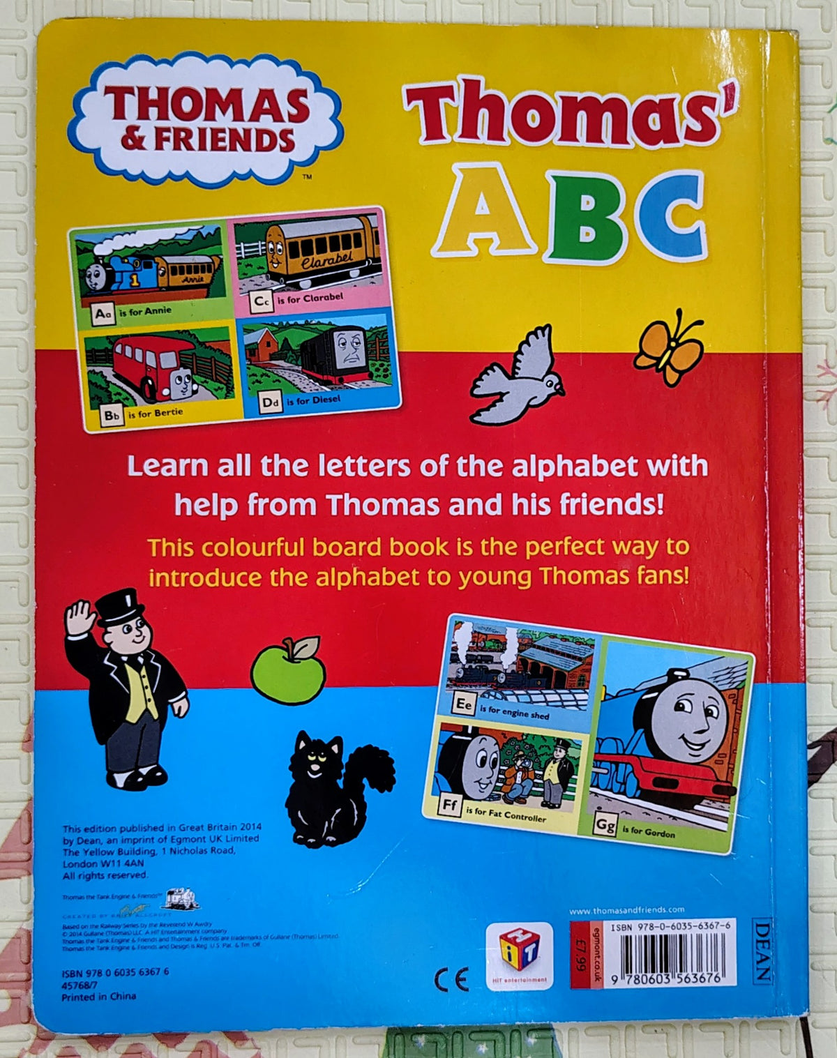 Thomas & Friends: Thomas' ABC | Boardbook