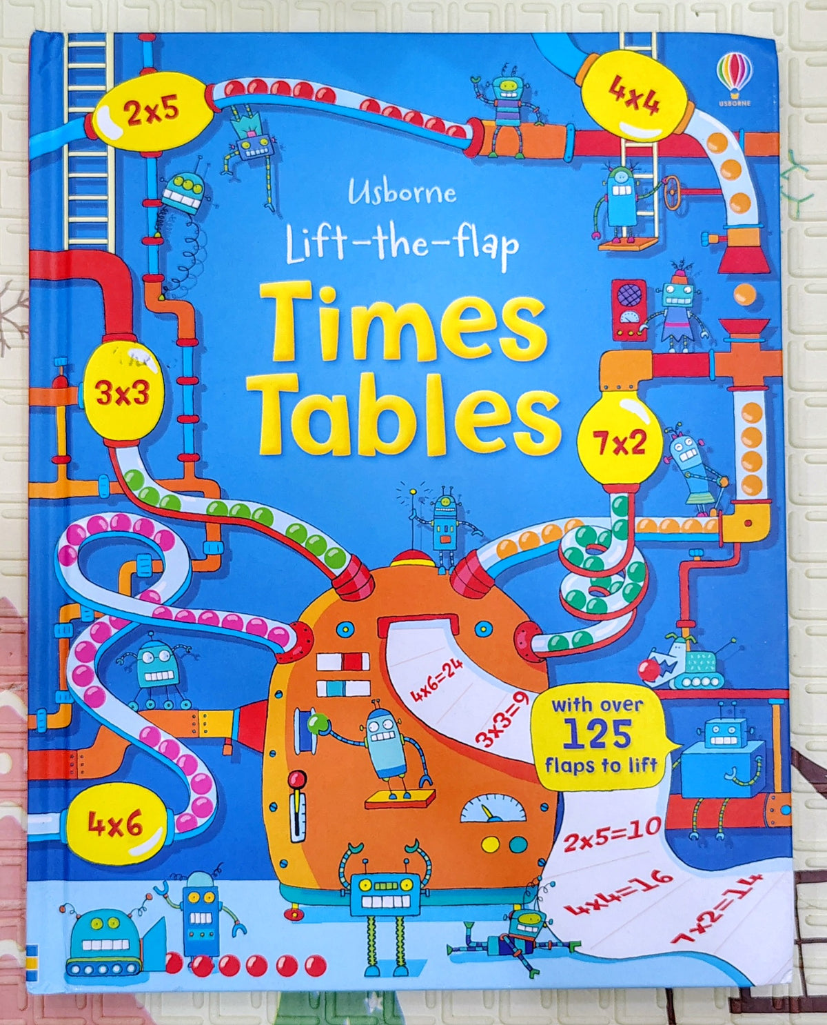 Lift-the-flap Times Tables by Usborne | Over 125 Flaps to Lift