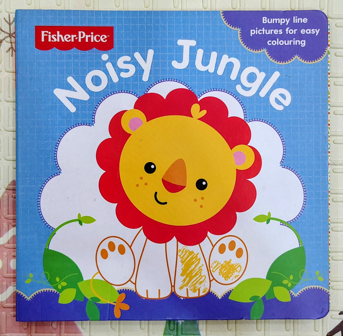 Fisher-Price Noisy Jungle | Animal Boardbook