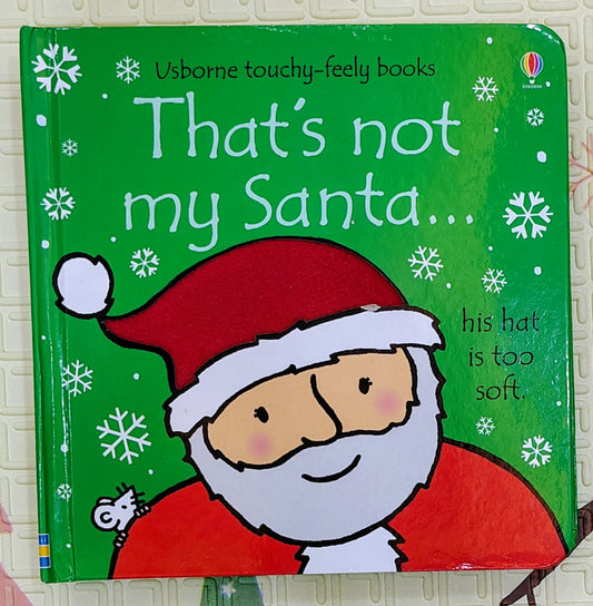 That's not my Santa... by Fiona Watt | Usborne Touch and Feel
