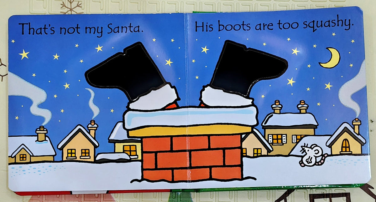 That's not my Santa... by Fiona Watt | Usborne Touch and Feel