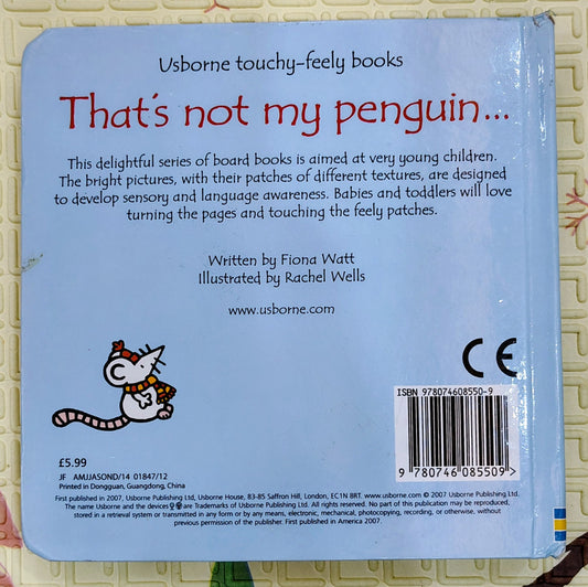 That's not my penguin... by Fiona Watt | Usborne Touch and Feel