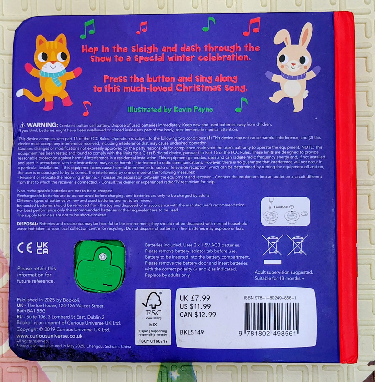 Jingle Bells by Bookoli | Sound Book