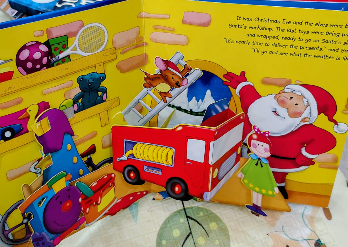 Santa's Snowy Surprise | North Pole | Festive Pop-Up | IglooBooks
