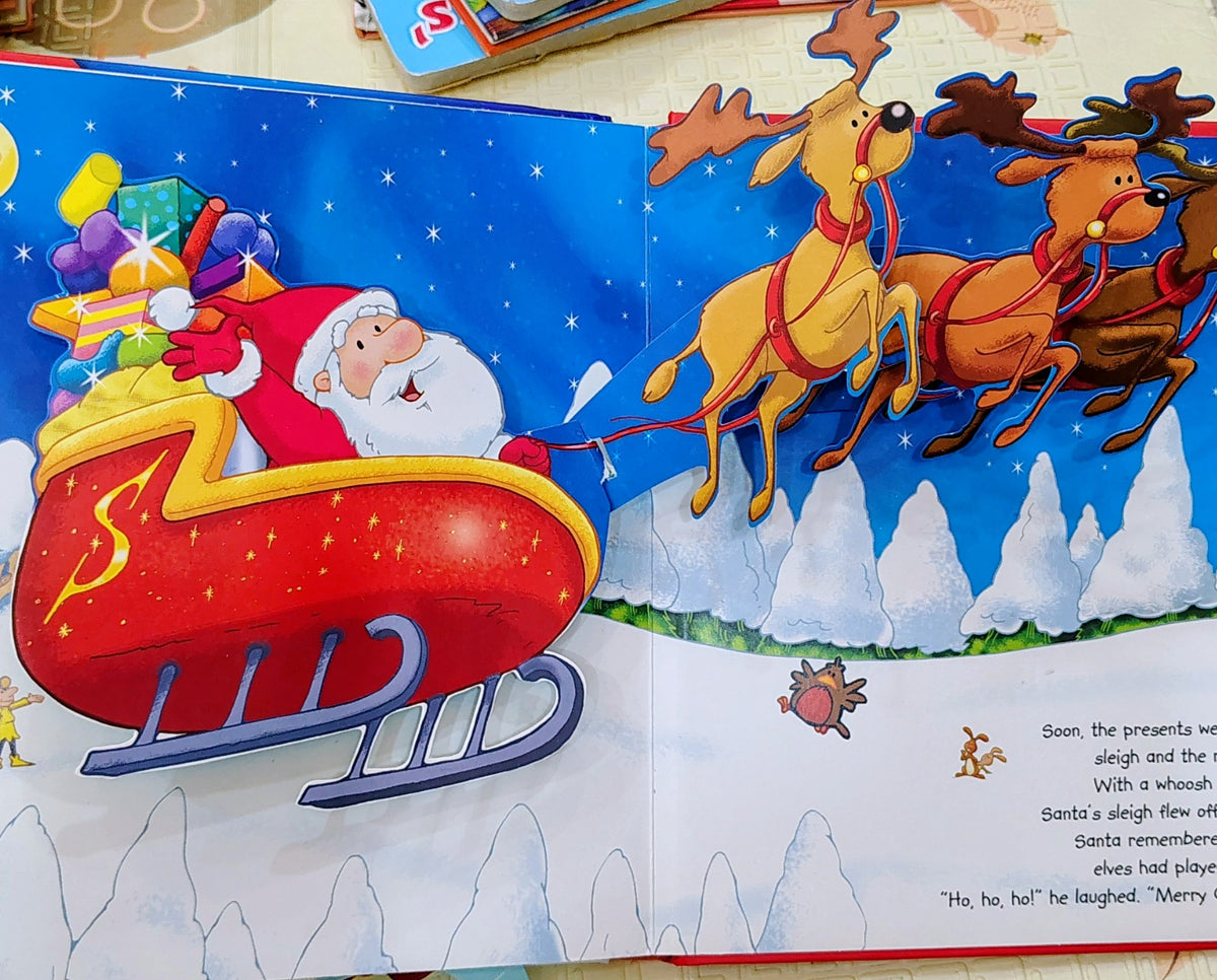 Santa's Snowy Surprise | North Pole | Festive Pop-Up | IglooBooks