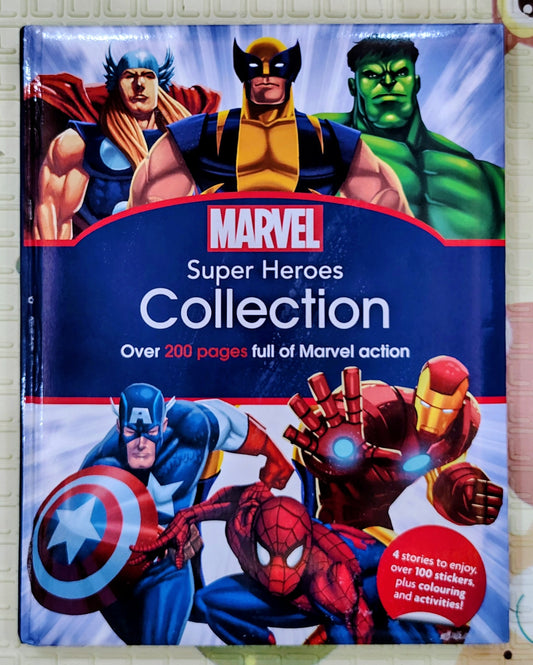 Marvel Super Heroes Collection |4 stories and 200 pages of puzzles , activities
